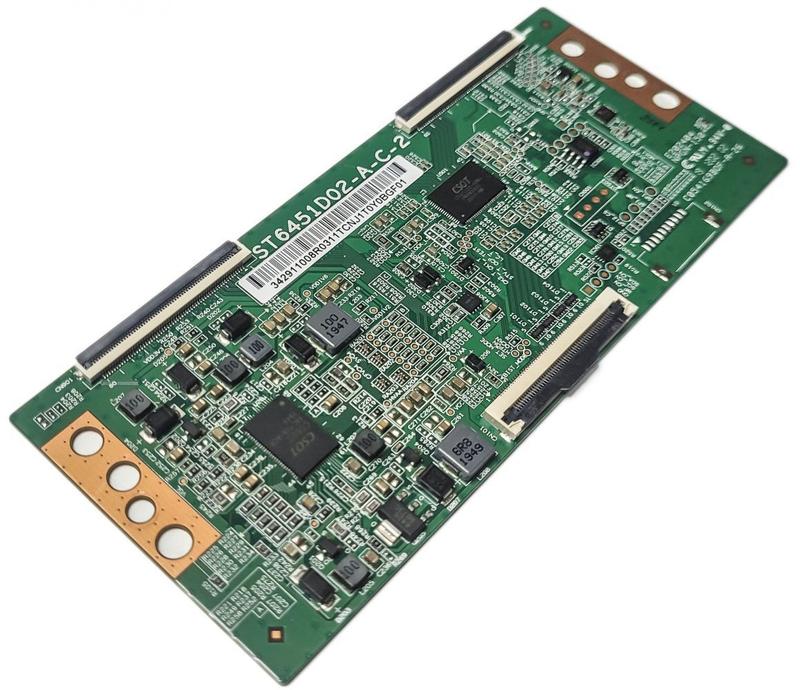 Placa t-con para tv semp tcl 65p8m modelo st6451d02-a-c-2 - Placa